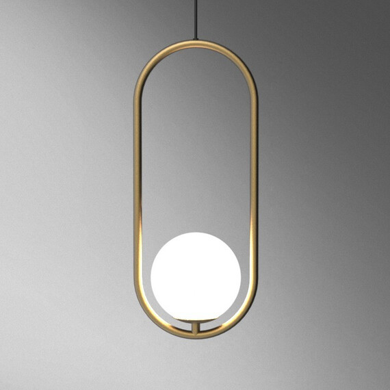 Подвесной Светильник Matthew Mccormick Hoop 50 Gold Mila Pendant By Imperiumloft, фото , изображение 5