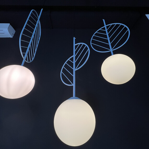 Подвесной Светильник Leaf C Голубой By Imperiumloft, фото , изображение 3