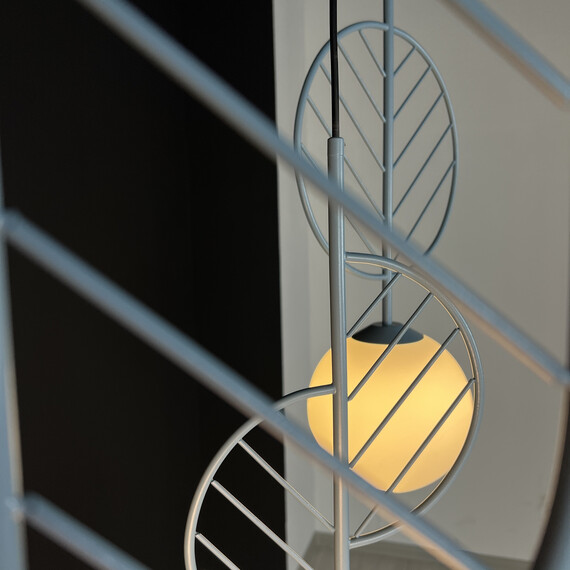 Подвесной Светильник Leaf C Голубой By Imperiumloft, фото , изображение 6