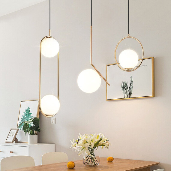 Подвесной Светильник Hoop Duo Бронза By Imperiumloft, фото , изображение 9