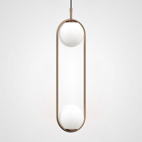 Подвесной Светильник Hoop Duo Бронза By Imperiumloft, фото 