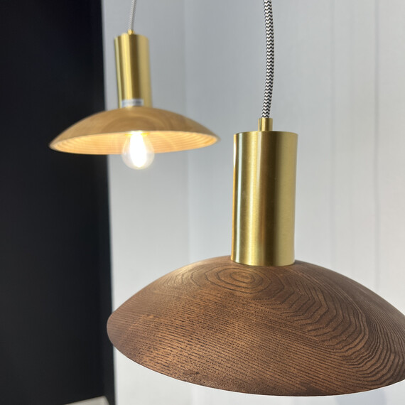 Подвесной Светильник Wood Dark Brown By Imperiumloft, фото , изображение 2