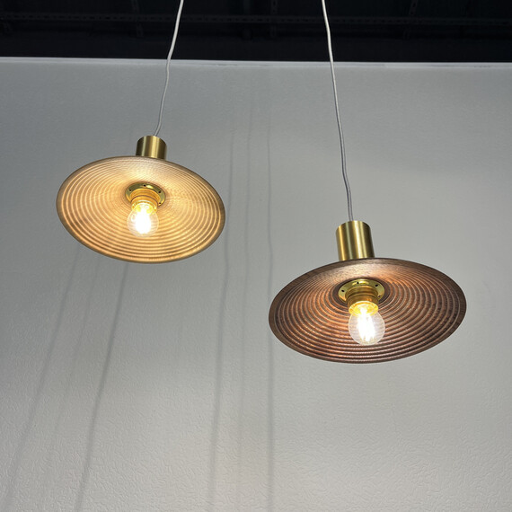 Подвесной Светильник Wood Dark Brown By Imperiumloft, фото , изображение 4