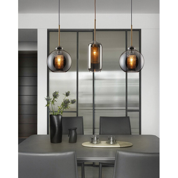 Подвесной Светильник Catch Smoky B D30 By Imperiumloft, фото , изображение 5