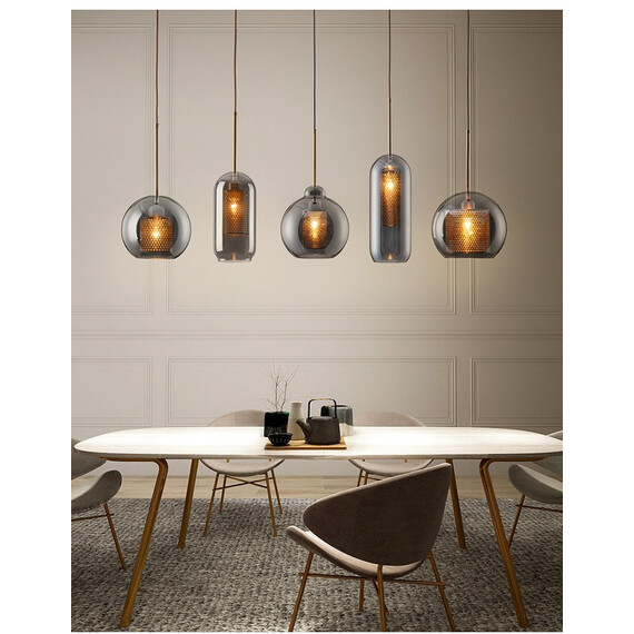 Подвесной Светильник Catch Smoky B D30 By Imperiumloft, фото , изображение 3