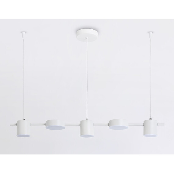 Светильник светодиодный подвесной FL51678/5 WH белый 3000K/4200K/6400K 25W 790*100*1000 (Без ПДУ), фото , изображение 6