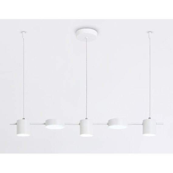 Светильник светодиодный подвесной FL51678/5 WH белый 3000K/4200K/6400K 25W 790*100*1000 (Без ПДУ), фото , изображение 3