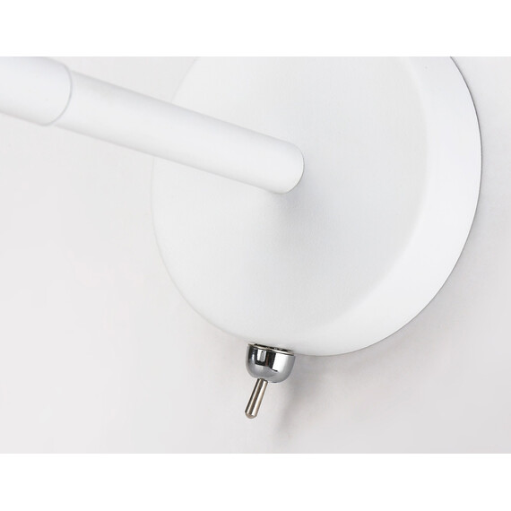 Светильник настенный с выключателем TA13128 WH белый GU10 max 12W D85*L150*H240, фото , изображение 4