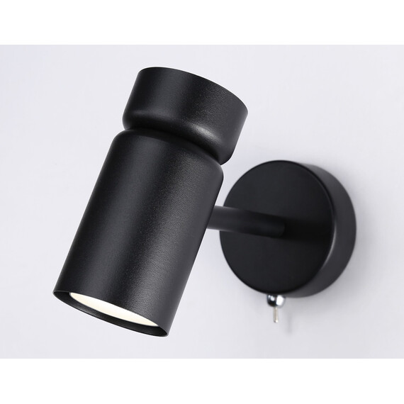 Светильник настенный TA13184 BK черный GU10 max 12W D60*L120*H150, фото , изображение 5