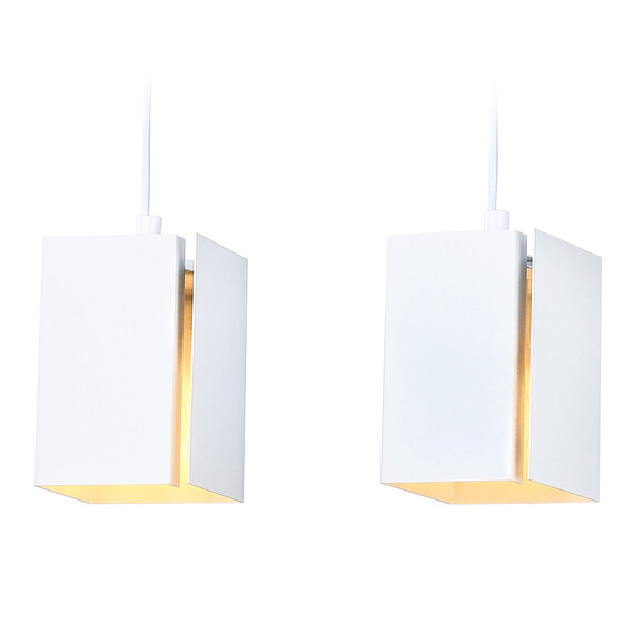 Светильник подвесной TN5131/2 WH белый E27/2 max 40W 260*80*1150, фото , изображение 6