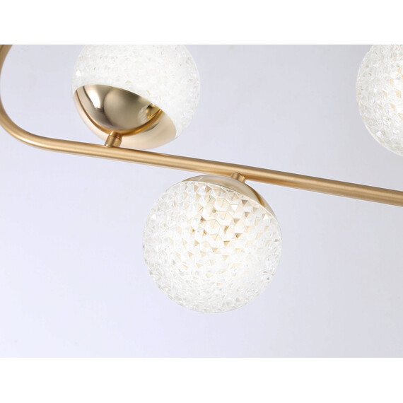 Светильник подвесной TR5433/5 GD золото G9/5 max 40W 780*110*1000, фото , изображение 7