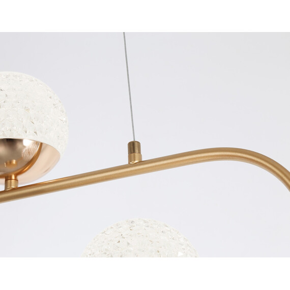 Светильник подвесной TR5433/5 GD золото G9/5 max 40W 780*110*1000, фото , изображение 6