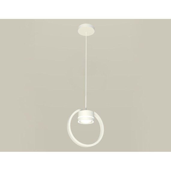 Комплект подвесного светильника с акрилом XB9101151 SWH/FR белый песок/белый матовый GX53 (C9101, N8433), фото 