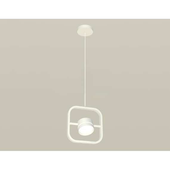 Комплект подвесного поворотного светильника с акрилом XB9118152 SWH/FR белый песок/белый матовый GX53 (C9118, N8461), фото 