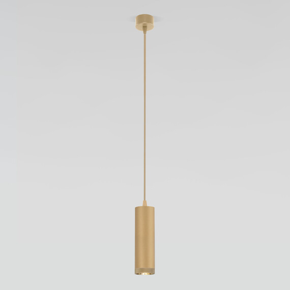 Светильник подвесной светодиодный 9W 4200K золото 50244 LED, фото , изображение 2