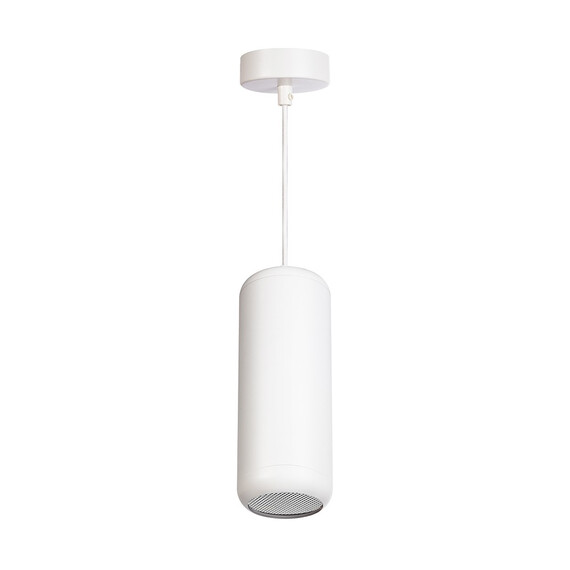 Светильник потолочный Feron HL3658 Barrel ECHO levitation  12W, 230V, GX53, белый, с антибликовой сеточкой, на подвесе 1,7 м, фото 