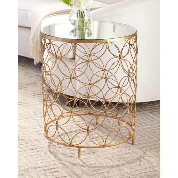 Приставной столик"Такома" LouvreHome LHST610RJ, фото , изображение 3