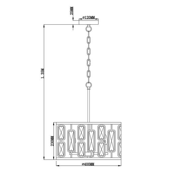 Escada 2102/4S Е27*60W Gold, фото , изображение 6