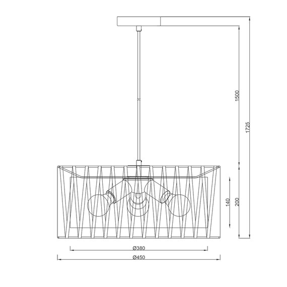 Escada 10181/3S E27*60W Black/Silver, фото , изображение 6