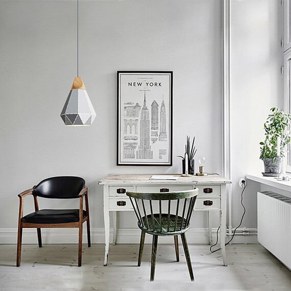 Подвесной Светильник Edge D30 B White By Imperiumloft, фото , изображение 4