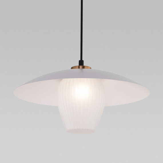 Подвесной светильник со стеклянным плафоном 50259/1 белый/матовый, фото , изображение 2