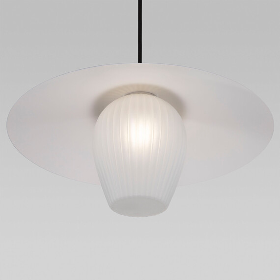 Подвесной светильник со стеклянным плафоном 50259/1 белый/матовый, фото , изображение 3