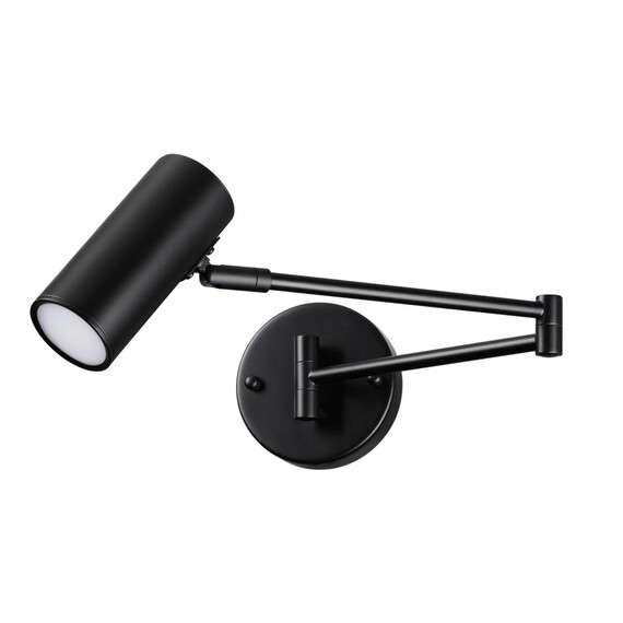 4376/1W HIGHTECH ODL23 173 черный Настенный светильник IP20 LED E14 9W RAZIO, фото 