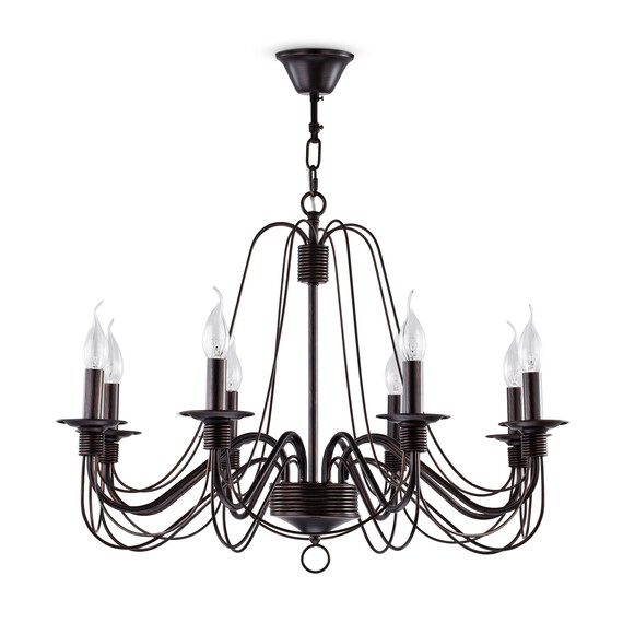 Люстра Freya FR2046-PL-08-BR, фото , изображение 2