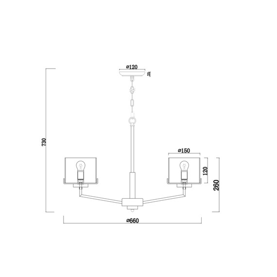 Люстра Freya FR5096PL-05CH, фото , изображение 3