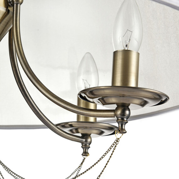 Люстра Freya FR2908-PL-05C-BZ, фото , изображение 2