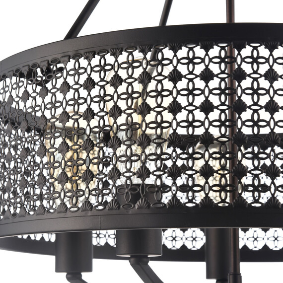 Люстра Freya FR4166-PL-05C-BL, фото , изображение 4