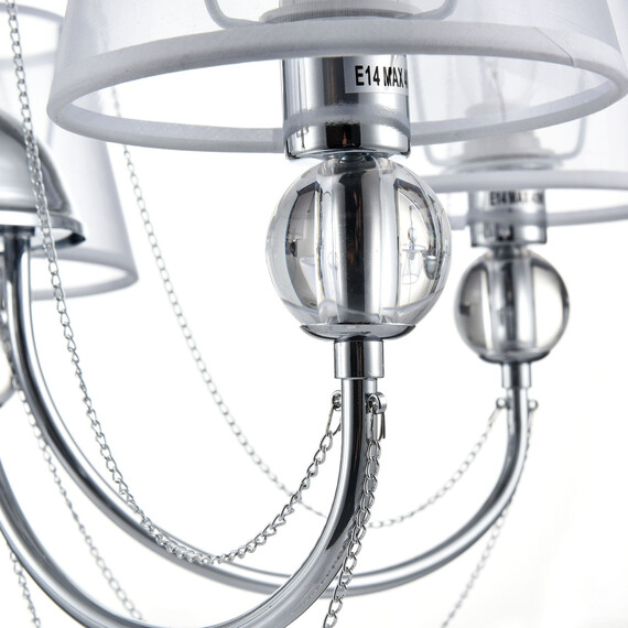 Люстра Freya FR5661-PL-05-CH, фото , изображение 4