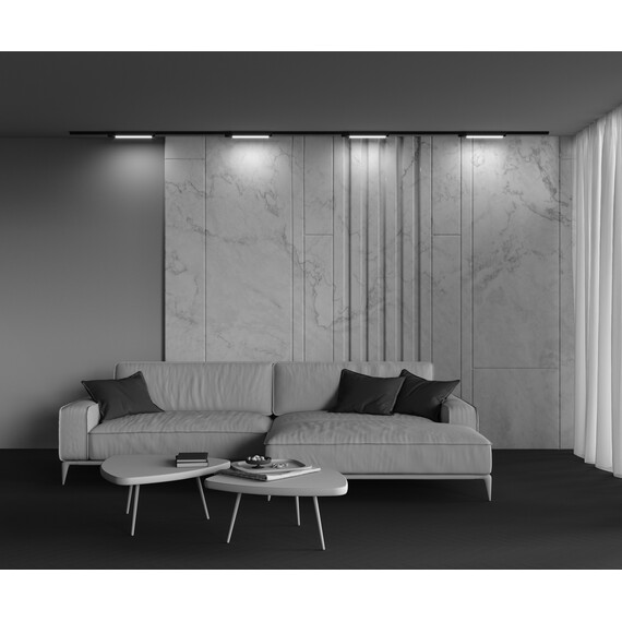 Трековый однофазный светильник 4000K 12Вт 110° Maytoni Basis Unity TR000-1-12W4K-B, фото , изображение 8