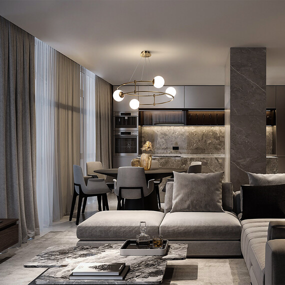 Подвесной светильник Maytoni MOD317PL-04G, фото , изображение 3