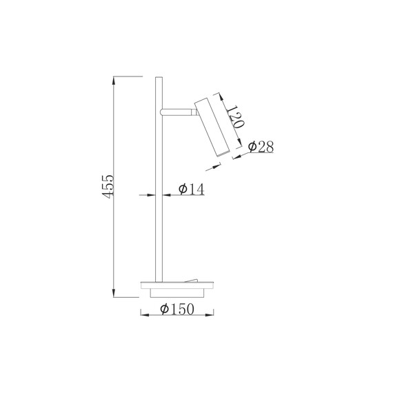 Настольный светильник Maytoni Z010TL-L8B3K, фото , изображение 2