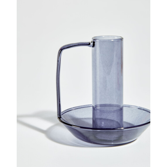 Yumalay Подсвечник из синего стекла La Forma (ex Julia Grup) 146101, фото , изображение 4