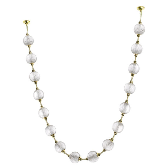 5008/64L L-VISION ODL23 золотой/прозрачный/металл/акрил Подвес LED  64W 4000K 3520Лм CRYSTAL, фото , изображение 2