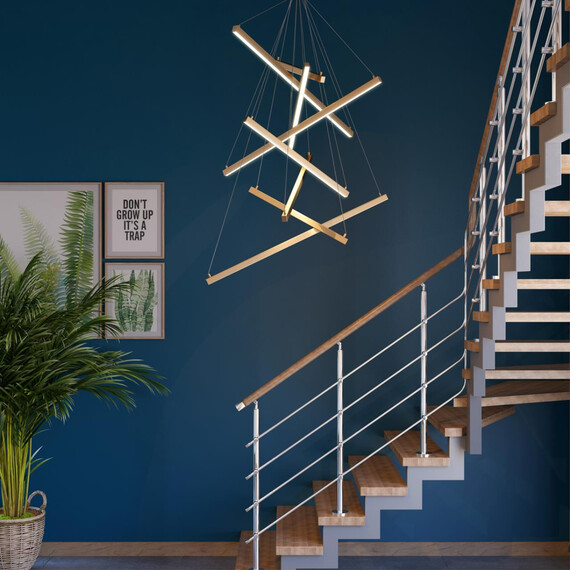 Подвесной светодиодный светильник Odeon Light Cometa 3860/96L, фото , изображение 4