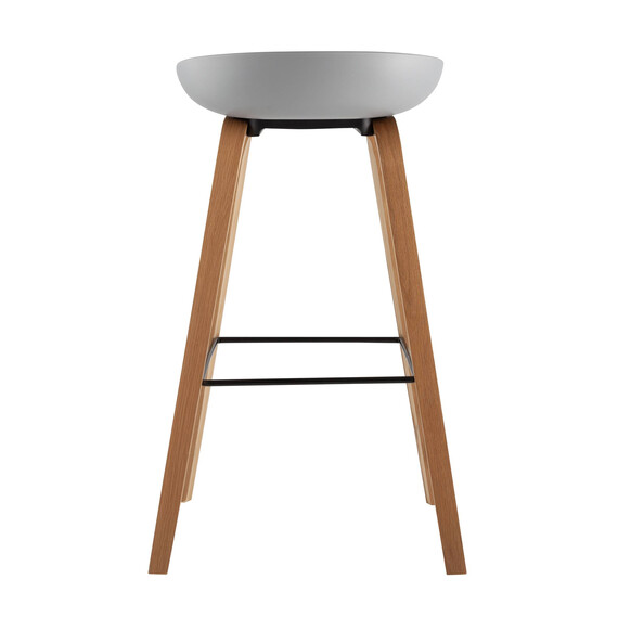 Libra серый, пластик, ножки под натуральное дерево, фото , изображение 3