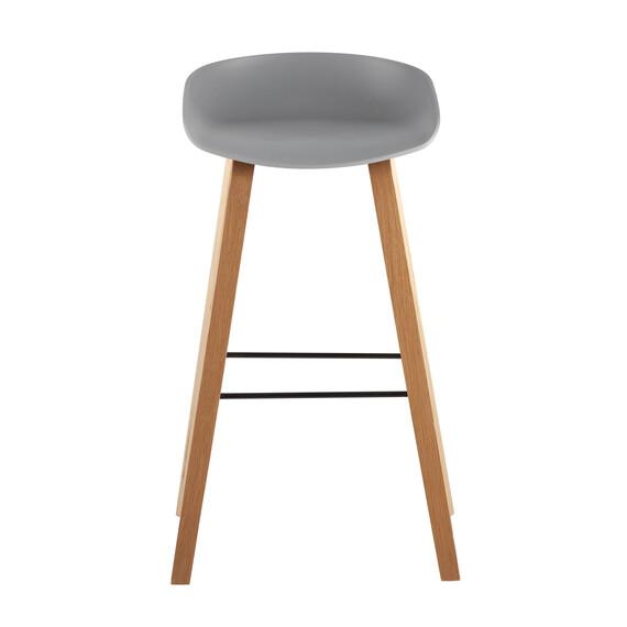 Libra серый, пластик, ножки под натуральное дерево, фото , изображение 6