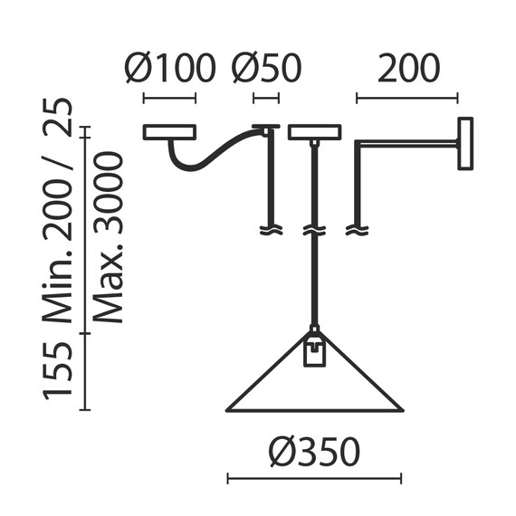 Подвесной светильник Maytoni MOD167PL-01W, фото , изображение 10