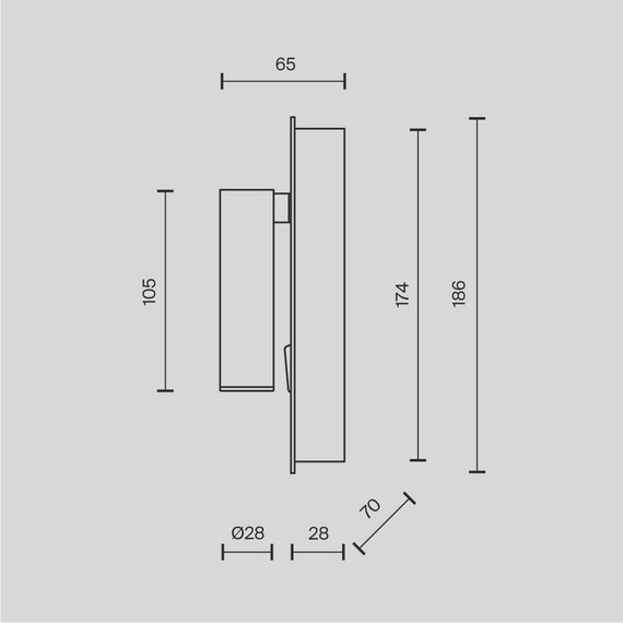 Настенный светильник (бра) Technical C041WL-L3B3K, фото , изображение 10