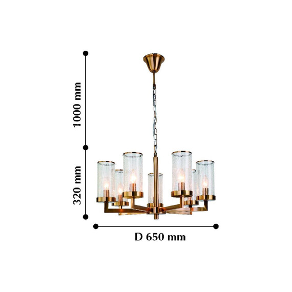 Подвесная люстра Favourite Assembly 2060-7P, фото , изображение 4