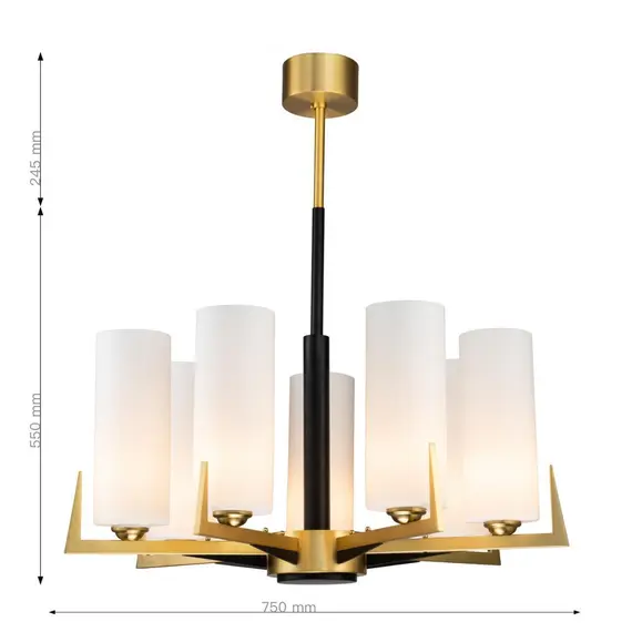 Подвесная люстра Favourite Maximo 2623-7P, фото , изображение 3