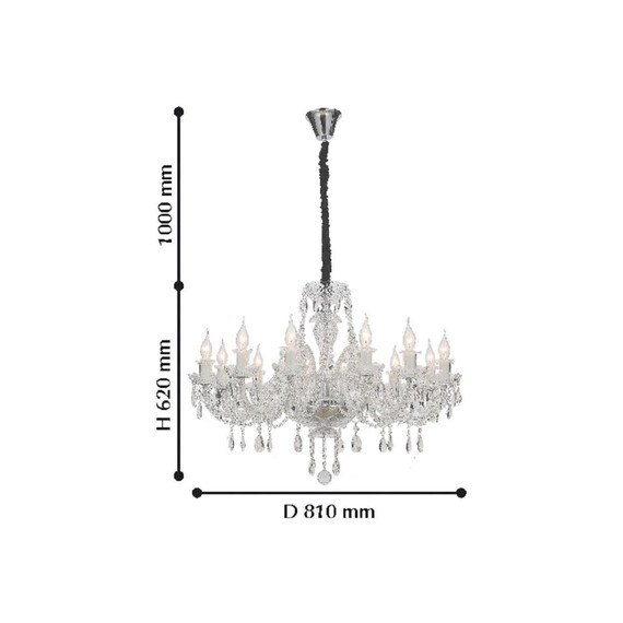 Подвесная люстра Favourite Lawanda 2022-12P, фото , изображение 2