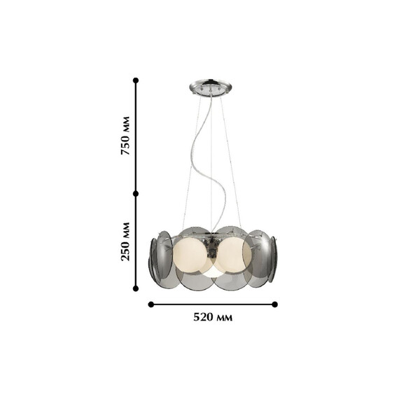 Подвесная люстра Favourite Megapolis 1131-3P, фото , изображение 4
