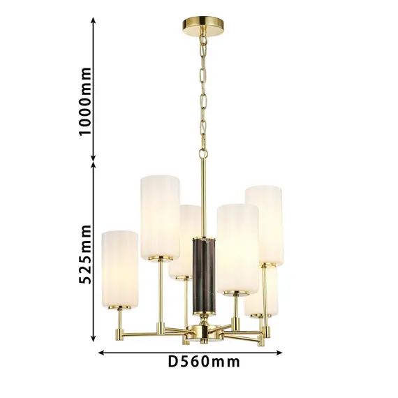 Подвесная люстра Favourite Palmarius 2815-6P, фото , изображение 3