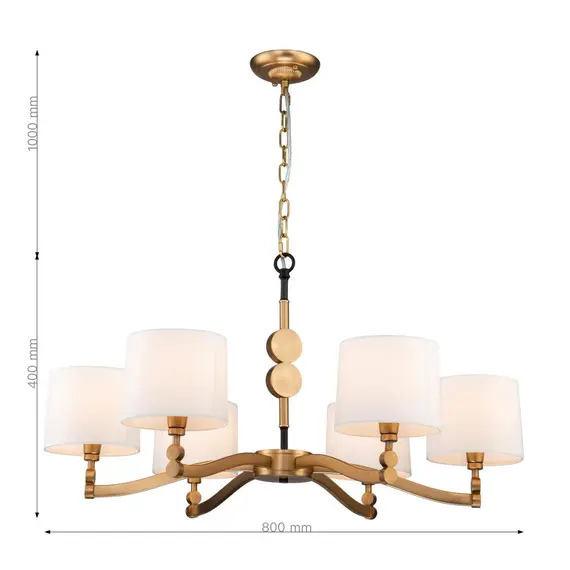 Подвесная люстра Favourite Roshe 2624-6P, фото , изображение 3