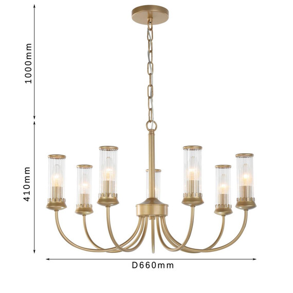 Подвесная люстра Favourite Mollis 2692-7P, фото , изображение 3