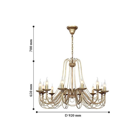 Подвесная люстра F-Promo Chateau 2163-12P, фото , изображение 6